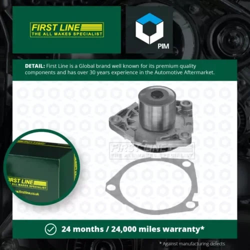 Water Pump fits JEEP Coolant Firstline 55268918 55268919 55269148 Quality New Parts
