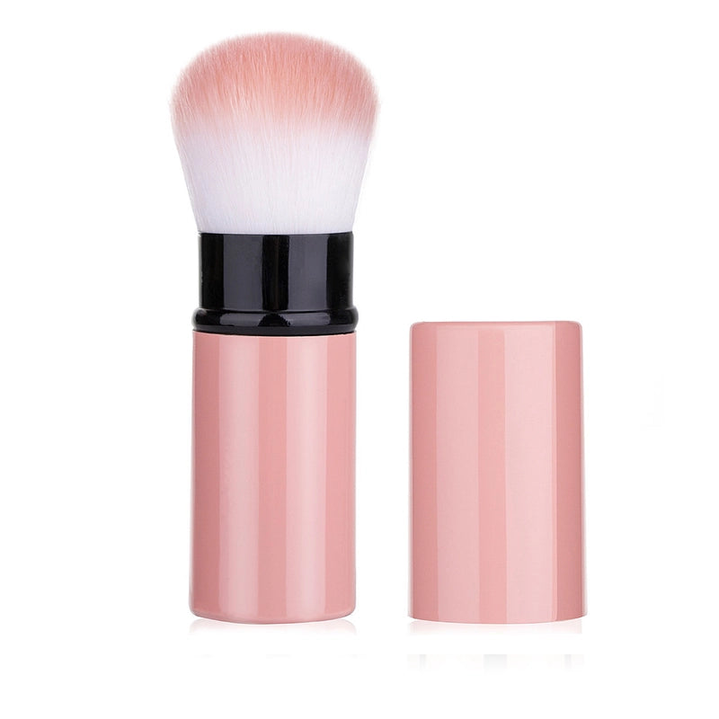 New Portable Makeup Brush Telescopic Brush Nail Powder Dust Brush Travel Blush Brush Single Makeup Tool