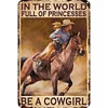 (Multi Style)Cowgirl - Vintage Metal Signs - 20*30cm/30*40cm - Western