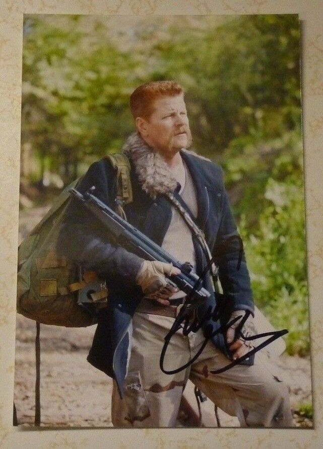 Michael Cudlitz auto Photo Poster painting The Walking Dead signed autograph Abraham