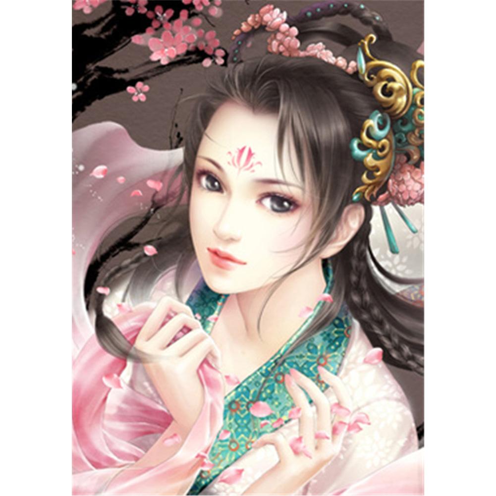 

40*30CM-Beauty-Round Drill Diamond Painting, 501 Original