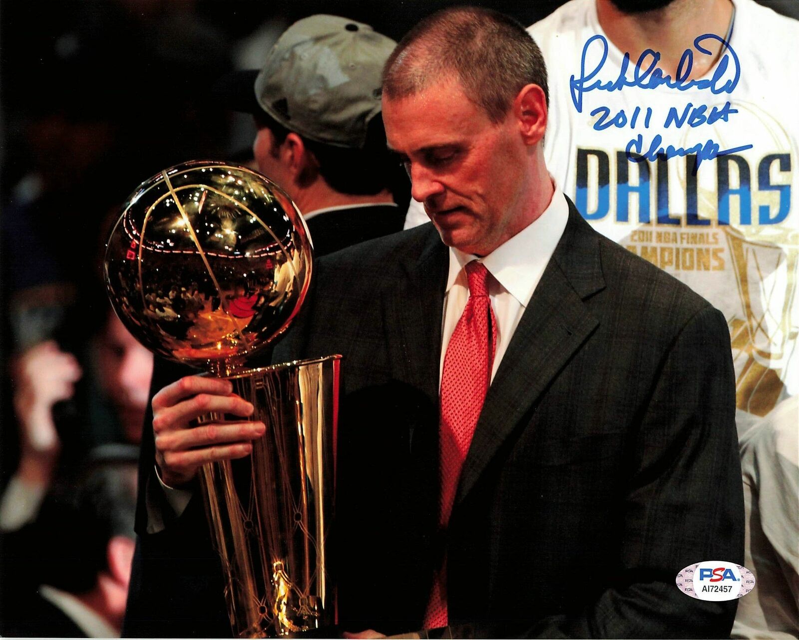 RICK CARLISLE signed 8x10 Photo Poster painting PSA/DNA Dallas Mavericks Autographed