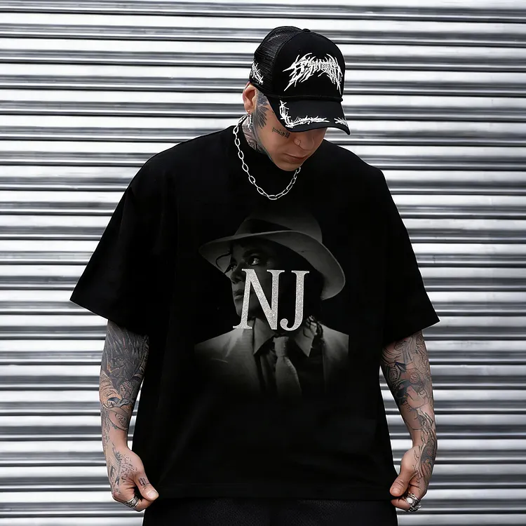 Nj Printed Men's T-shirt