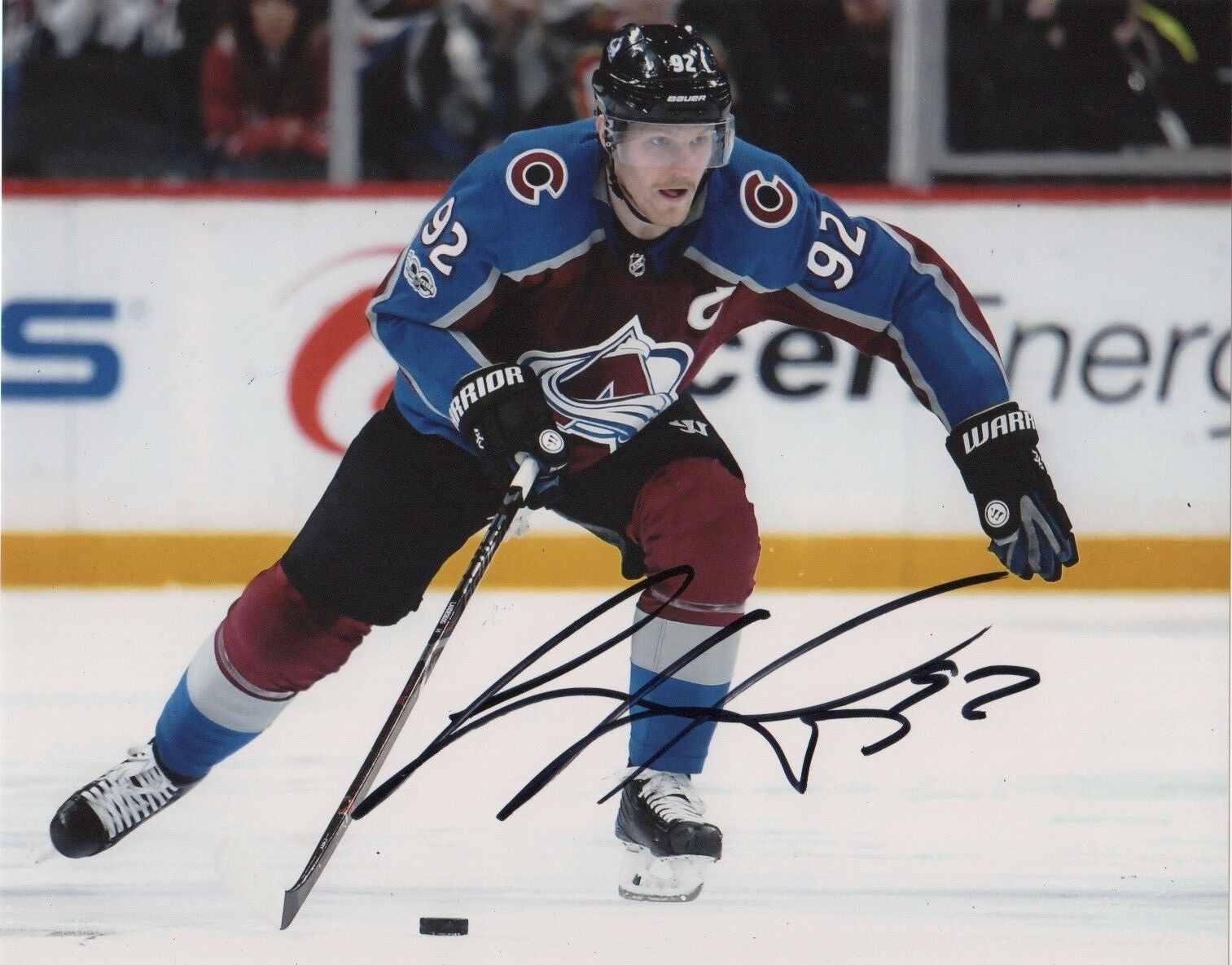 Colorado Avalanche Gabriel Landeskog Signed Autographed 8x10 NHL Photo Poster painting COA