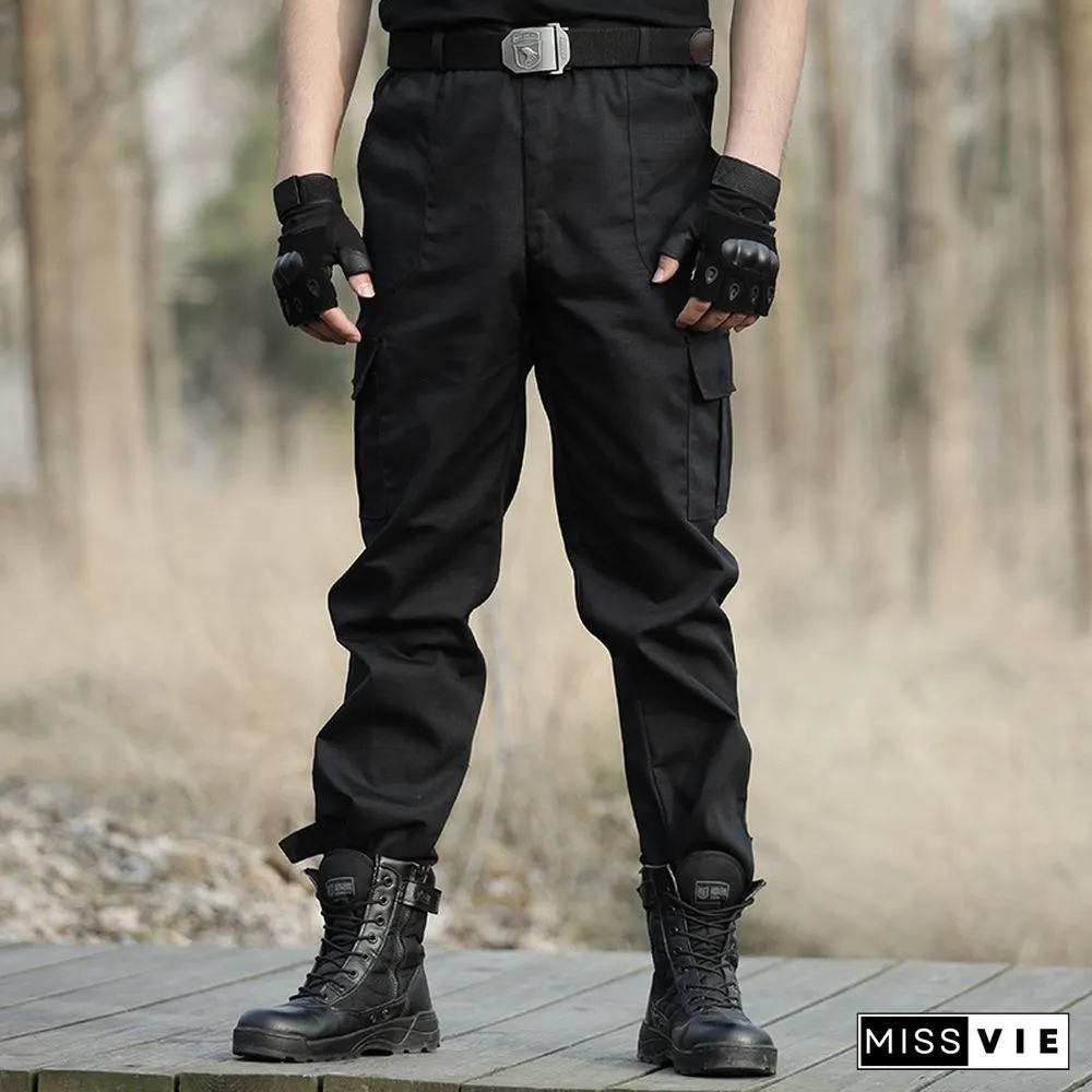 Mens Quick-Drying Wear-Resistant Tactical Pants