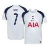 XAVI #7 Tottenham Hotspur Home Authentic Soccer Jersey 2025/26 &ndash; UCL