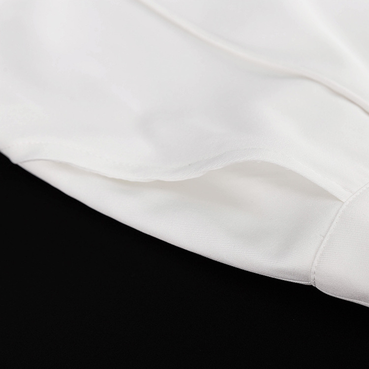 Ootddress White High Waist Patchwork Long Skirt For Women Loose Casual Pocket Elegant Solid Fashion Summer 2025 Female Maxi Skirt