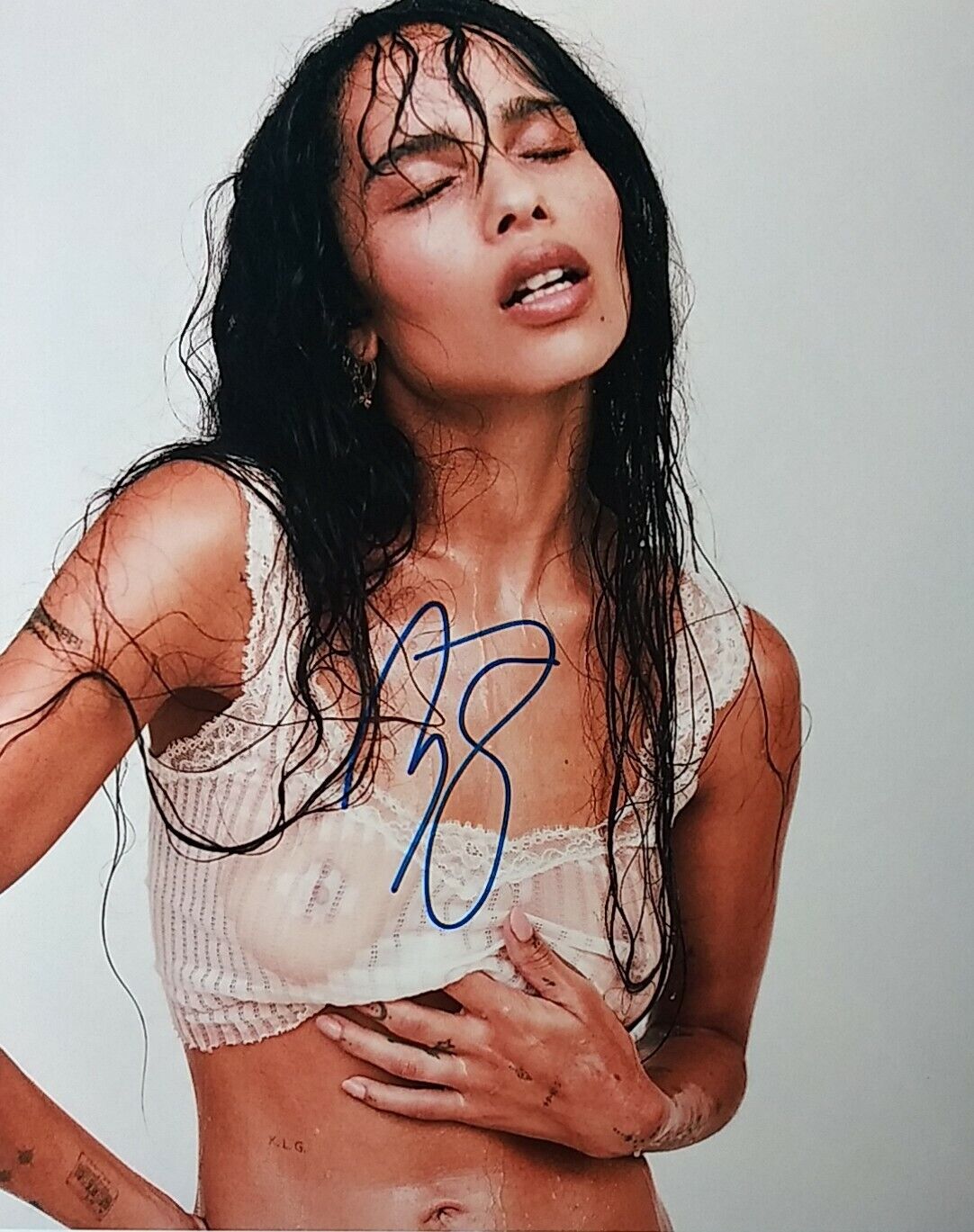 Zoe Kravitz signed 8 x 10