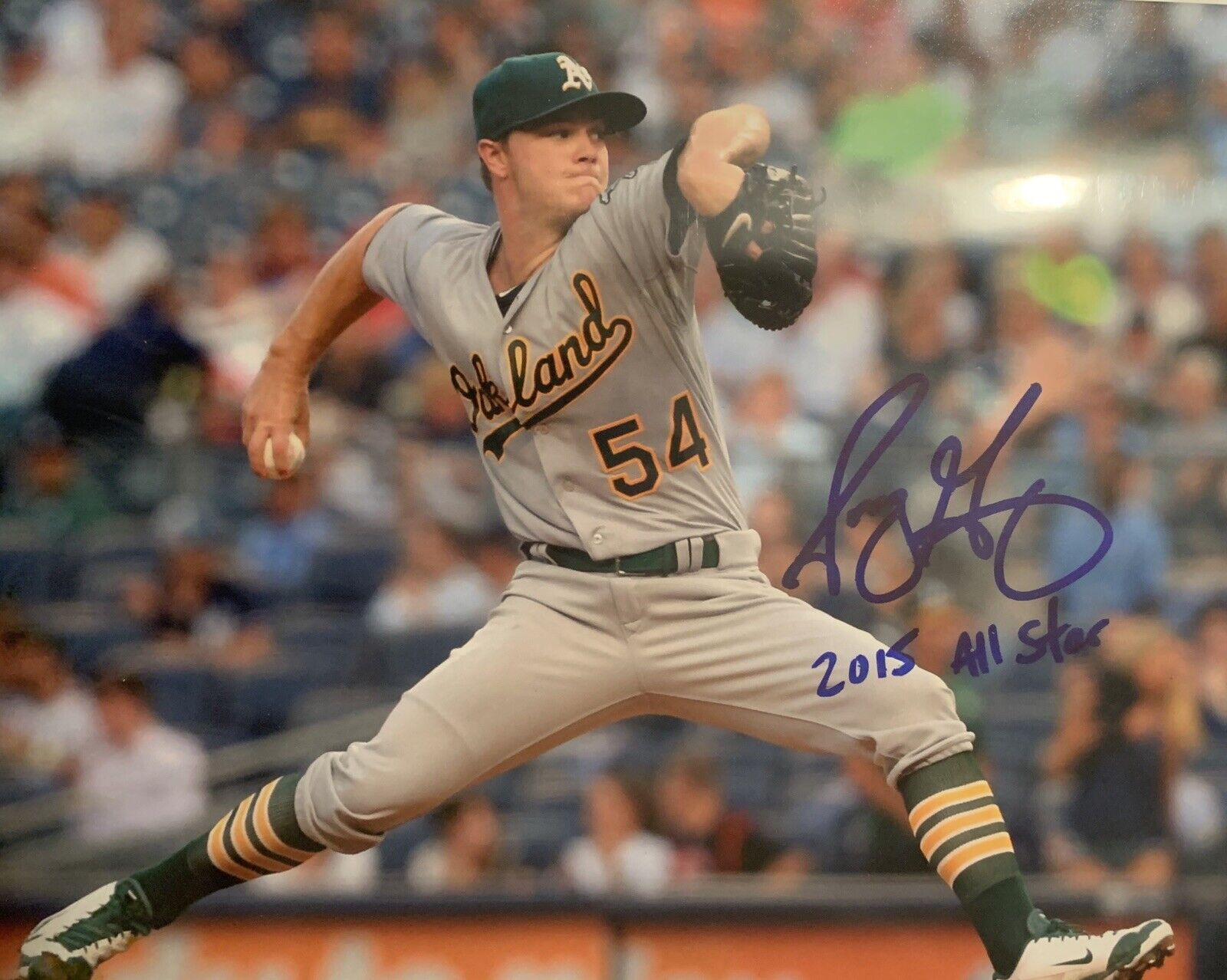 sonny gray Signed 8x10 Photo Poster painting Pic Auto Athletics