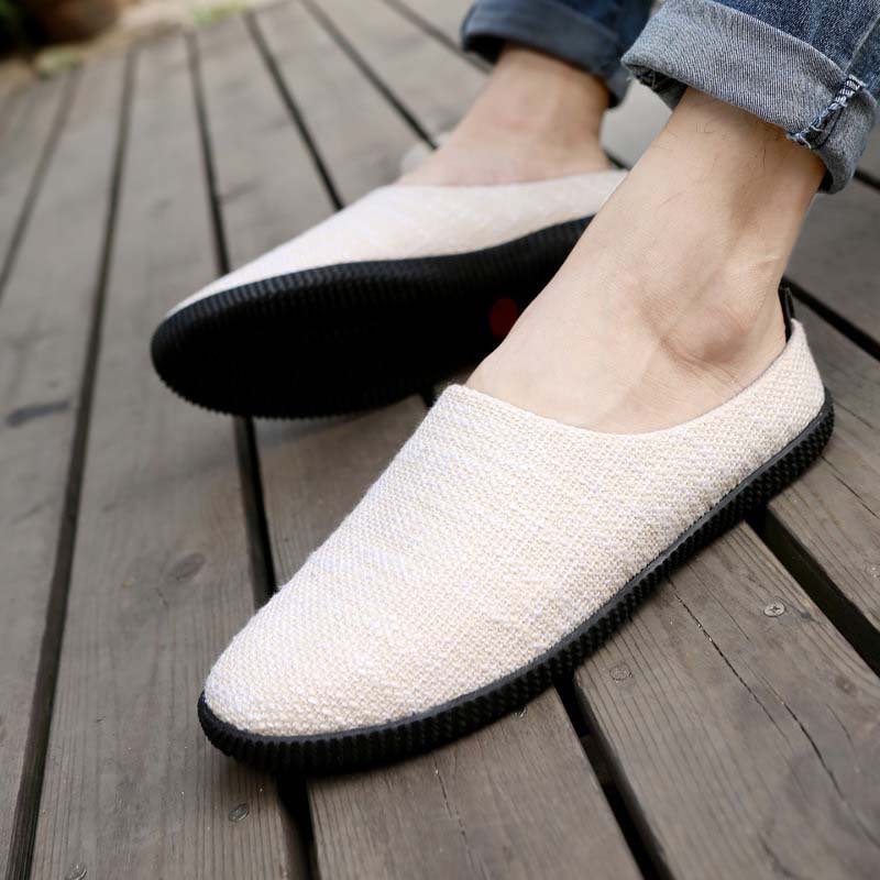 Letclo™ 2022 Fashion Four Seasons Casual Men's Linen Shoes letclo Letclo
