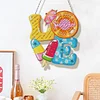 Diamond Painting Ice Cream Love Pendant for Home Window Wall