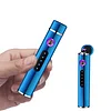 Portable Mini USB Electric Lighter, Windproof Flameless Lighters, Rechargeable Lighter,Plasma Lighter for Candle with LED Power Indicator