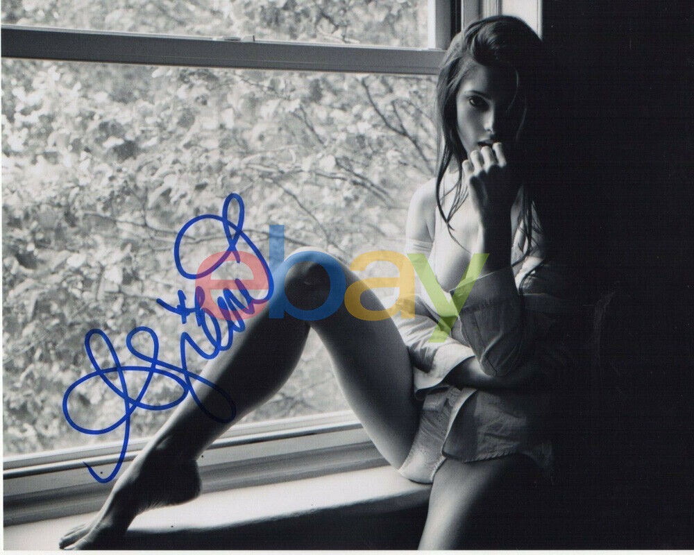 ASHLEY GREENE SIGNED Photo Poster painting 8X10 AUTOGRAPH SEXY UNDERWEAR reprint