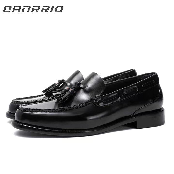 DANRRIO Tassel Business Formal Loafers Italian Leather Shoes DANRRIO.COM DANRRIO