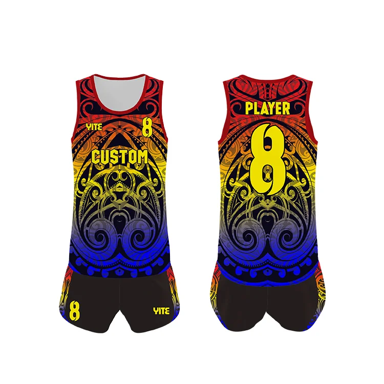 Sublimation Touch Football Singlets 