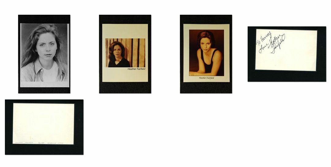 Heather Fairfield - Signed Autograph and Headshot Photo Poster painting set - The Opposite of Se