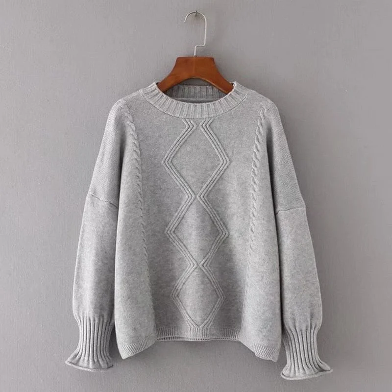 2021 New Arrival Female Solid Pullovers Spring Autumn Winter Pullover Women Basic Knitted O Neck Sweater Warm Long Sleeve