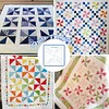 Twist Pinwheel Quilt Template -With Instructions