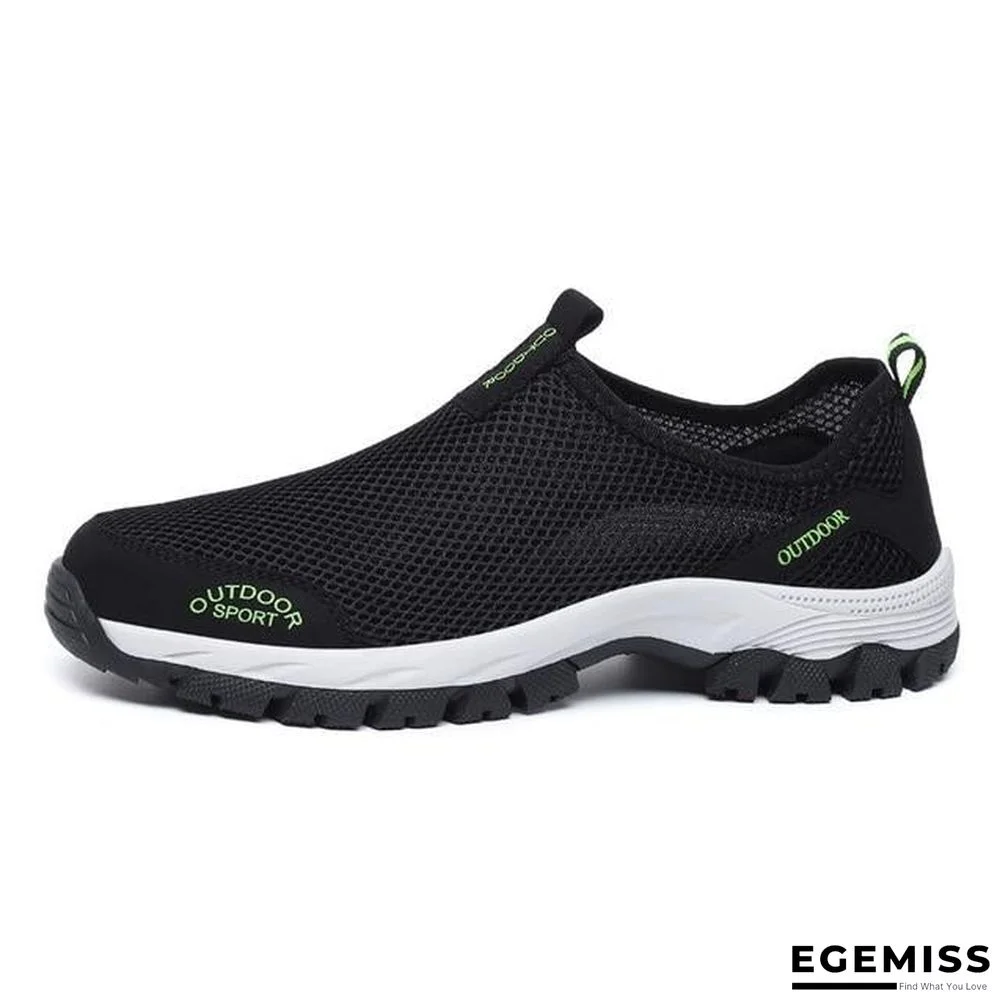 Men Comfortable Casual Shoes Slip-on Breathable Air Mesh Flats Trainers Sneakers Water Loafers | EGEMISS