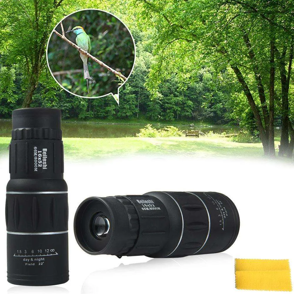 16 x 52 Dual-Focus Monocular Telescope