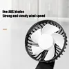 F404D USB Car Truck Fan Dual Head 3-Speed Dashboard Fan with LED Lights