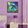 Diamond Painting-DIY Full Round Drill Dolphin