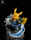 Legendary Sannin Tsunade Cosplay Pikachu - Pokemon Resin Statue - SURGE Studios [In Stock]