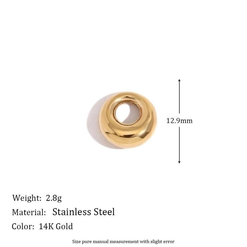 1 Piece 304 Stainless Steel 14K Gold Plated Geometric Jewelry Accessories Pendant