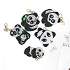 5pcs Panda Type Keychain Forme sp&eacute;ciale