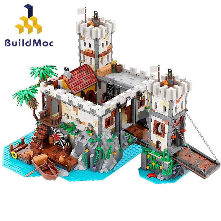Imperial Fortress Eldorado Fortress-Pirates of Barracuda Bay BuildMoc 21322 Empire Soldiers House
