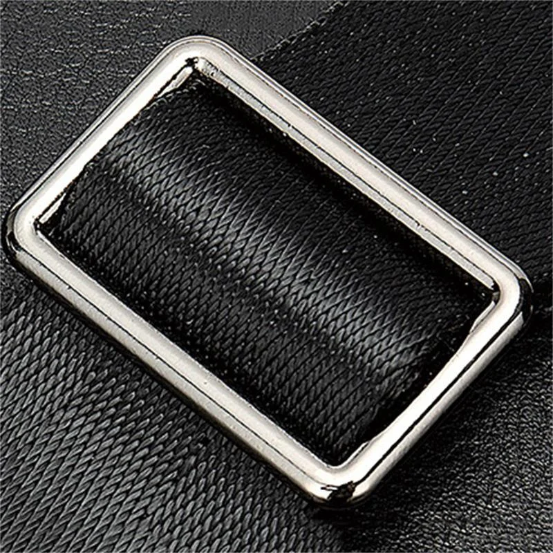 Men's Business Leather Large Capacity Fashion Casual Handbag Waterproof Crossbody Bag