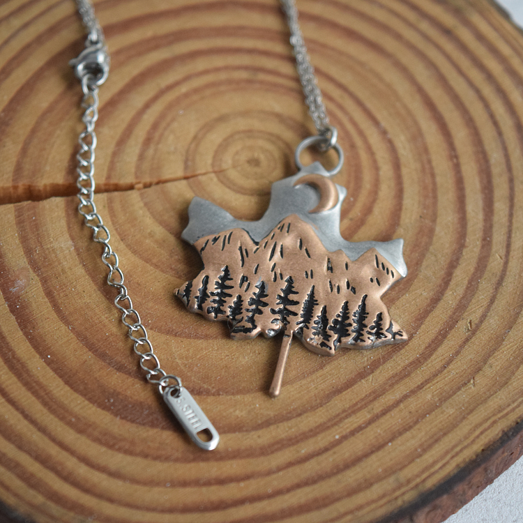 Maple Leaf Necklace