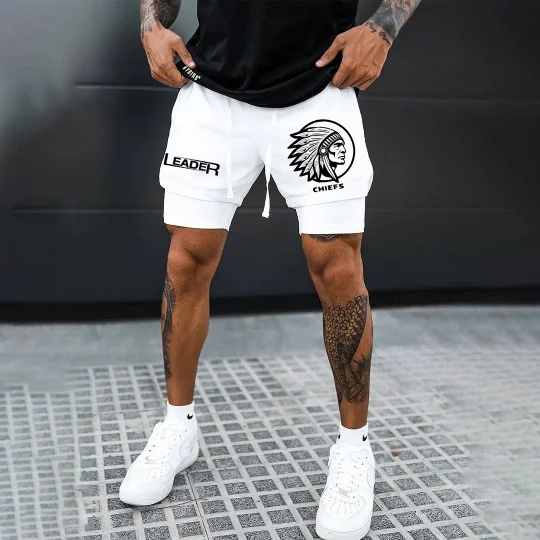 Double Layer Hybrid Athlete Shorts