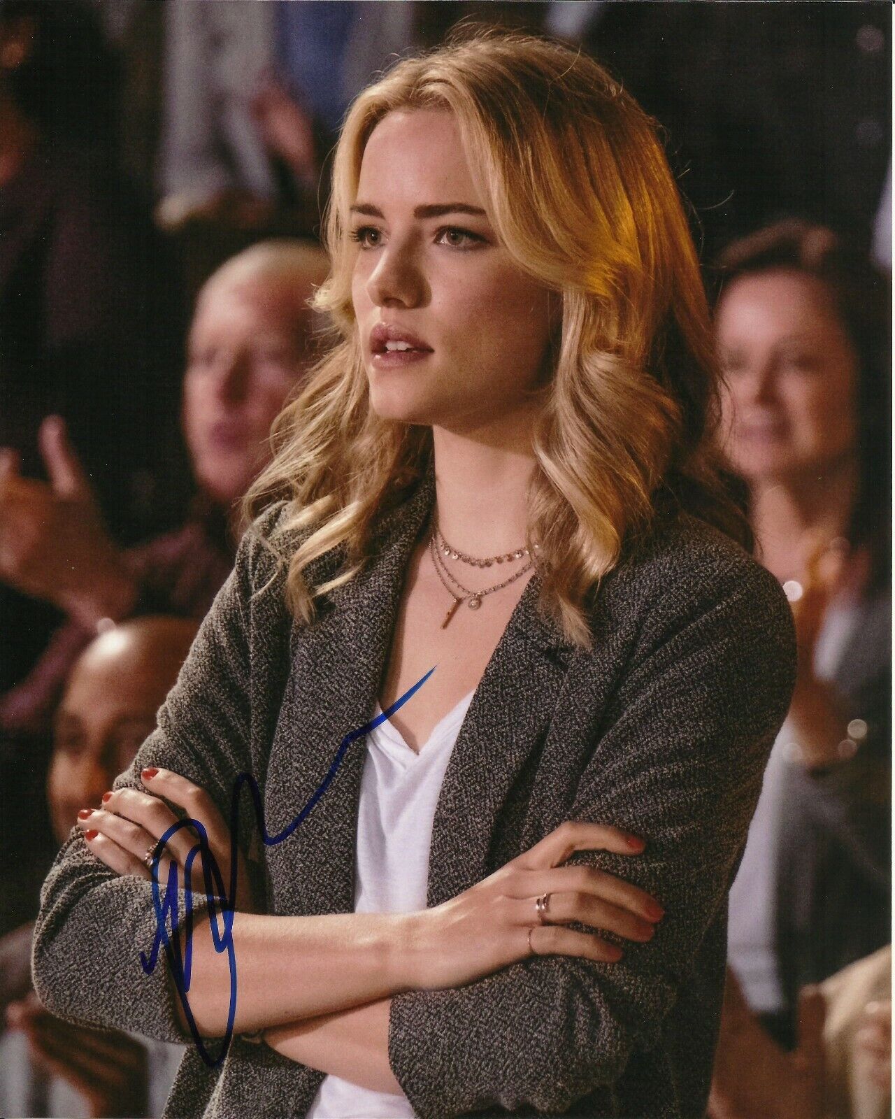 WILLA FITZGERALD SIGNED SEXY Photo Poster painting UACC REG 242 (3)