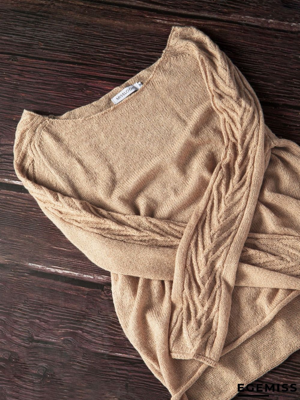 Casual Shift Knitted Sweater | EGEMISS