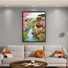 Jiangnan-11CT/14CT Stamped Cross Stitch 75*95cm/29.53*37.4in(Big Size)