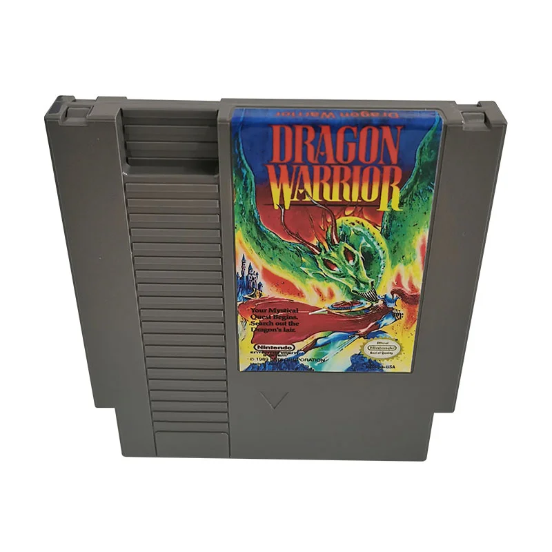 Dragon Warrior For Nintendo NES - 8 Bit Game Cartridge