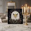 (30x30cm)DIY Eagle Pearl Painting Kit With Inner Frame Home Decor