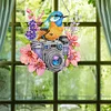 >SALE<Single Side Special Shape Diamond Painting Hanging Pendant for Home Decor (Bird)