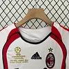 2006/2007 Retro AC Milan Away Champions League Football Shirt Kids Size 1:1 Thai Quality