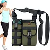 Sacs imperm&eacute;ables de fronde de bandouli&egrave;re de poitrine de camping avec le support de bouteille d'eau