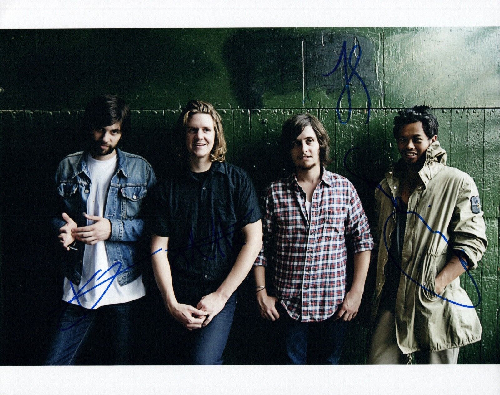 TEMPER TRAP Signed Autographed 8x10 Photo Poster painting Full Band COA VD