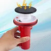 Solar Charging LED Marine Signal Light 3 Colors Flashlight for Marine Navigation