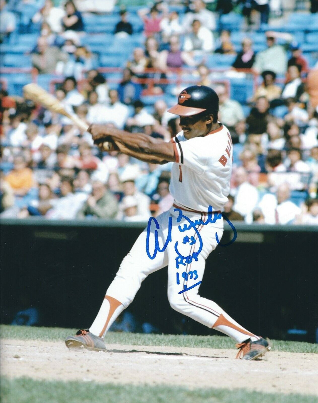 Autographed AL BUMBRY ROY 1973