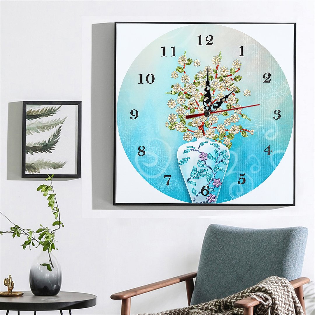 DIY Special Shaped Diamond Painting Clock
