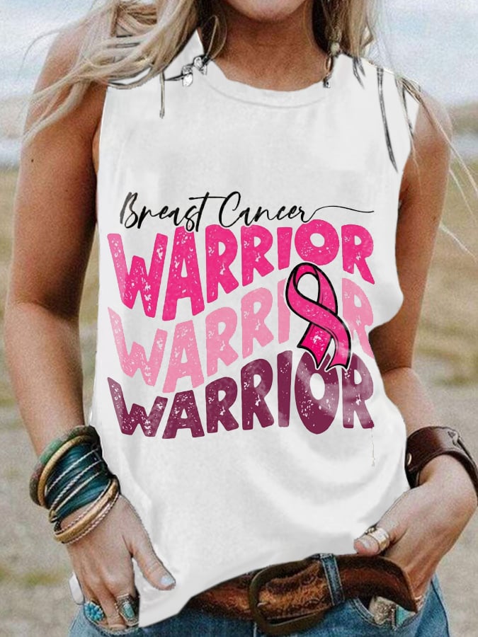 Women's Breast Cancer Warrior Vest