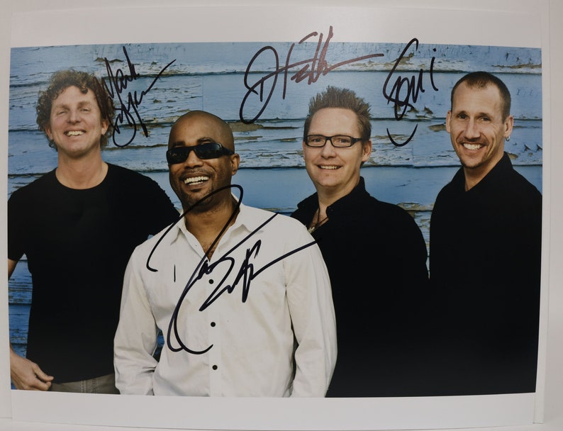 Hootie & The Blowfish Band Signed Autographed Glossy 11x14 Photo Poster painting - COA Matching Holograms