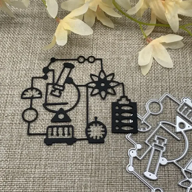 Athvotar grid frame edges Metal Cutting Dies Stencils Die Cut for DIY Scrapbooking Album Paper Card Embossing