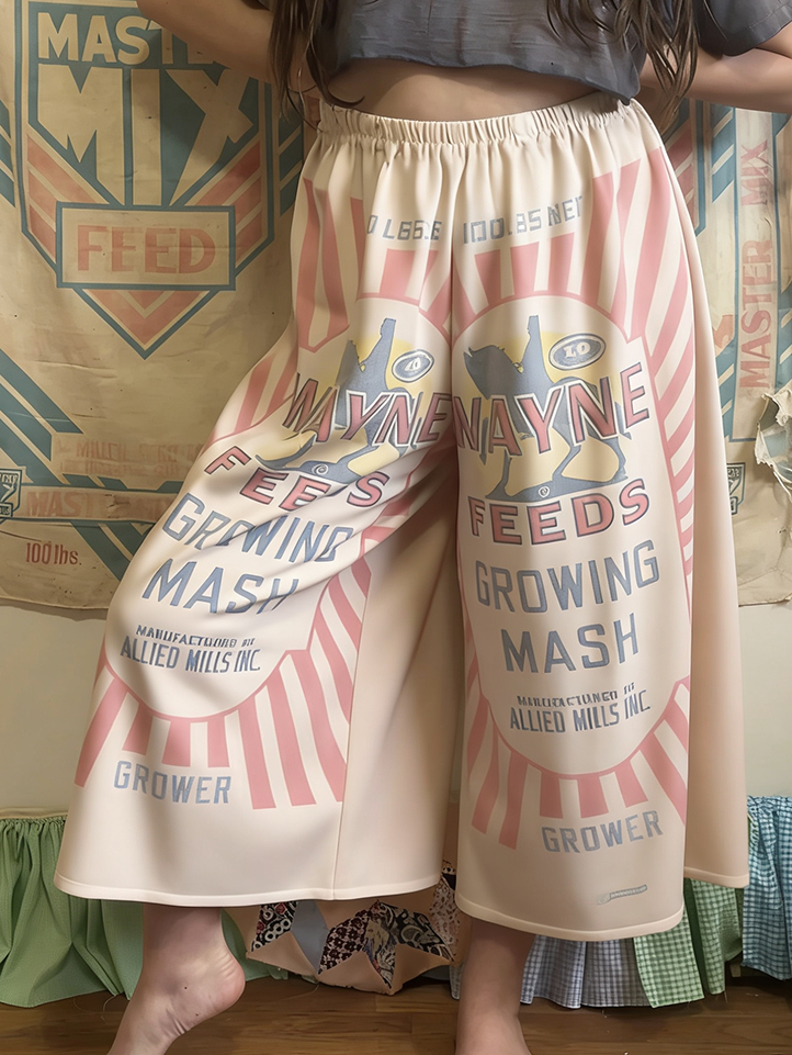 Feed wide-leg pants