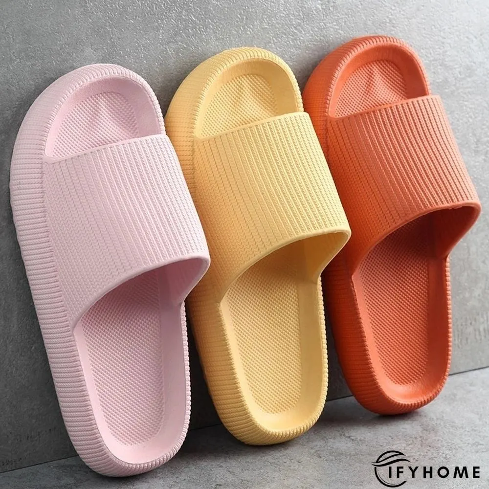 Thick Platform Bathroom Home Slippers Women Fashion Soft Sole EVA Indoor Slides Woman | IFYHOME